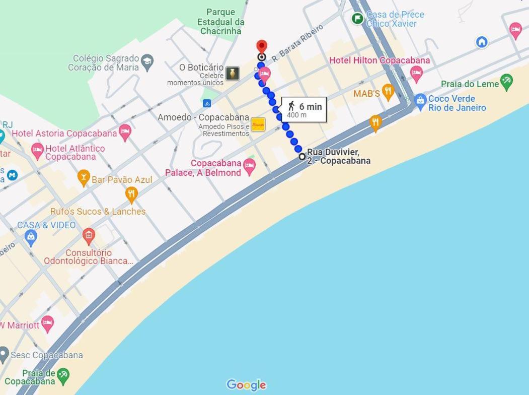 Ape Jade, 400 M Da Praia De Copacabana *